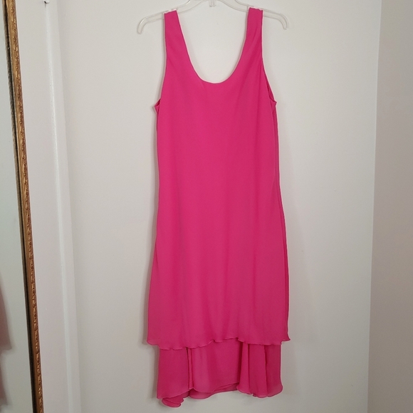 Benee by Lori Ann vintage 80s hot pink barbie dress set. Size 15-16 - Picture 3 of 14